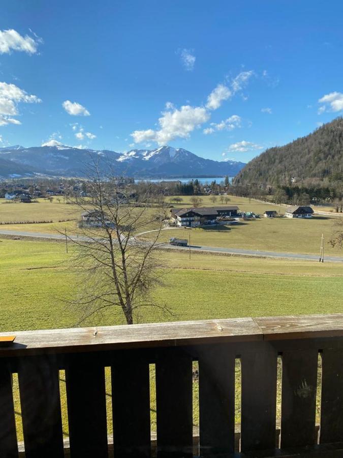 Seeblickplatzl 220 - mit Seeblick zum Wolfgangsee Strobl Exterior foto