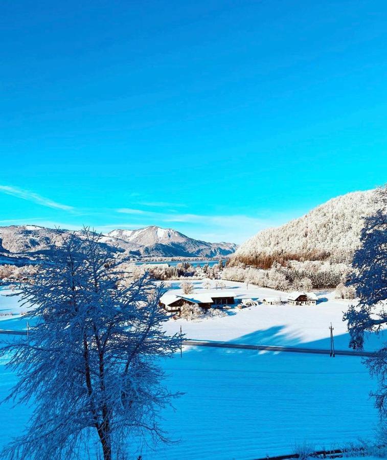 Seeblickplatzl 220 - mit Seeblick zum Wolfgangsee Strobl Exterior foto